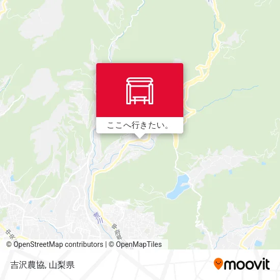 吉沢農協地図