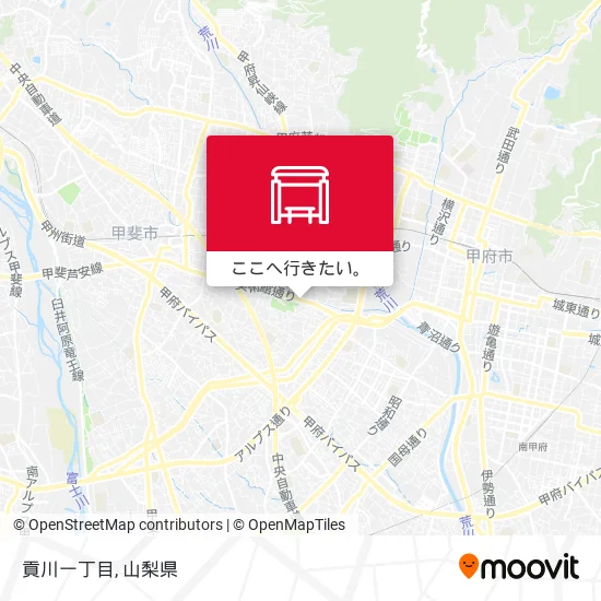 貢川一丁目地図