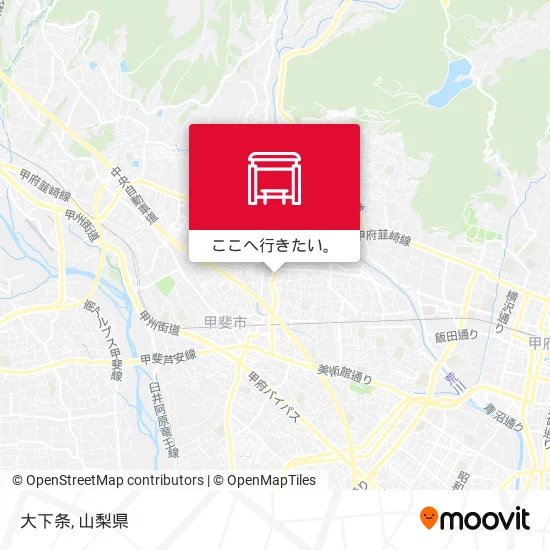 大下条地図