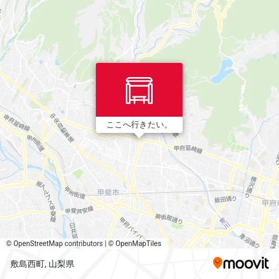 敷島西町地図