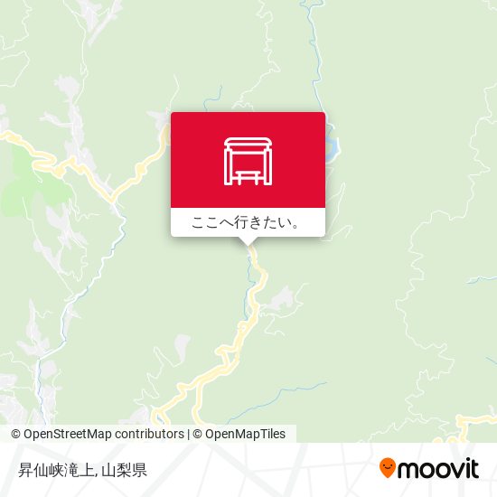 昇仙峡滝上地図