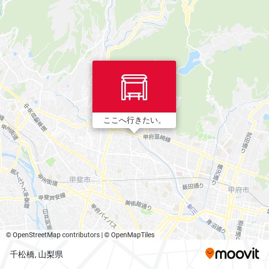 千松橋地図
