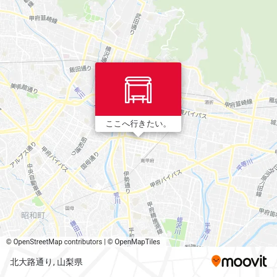 北大路通り地図