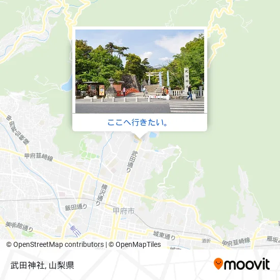 武田神社地図