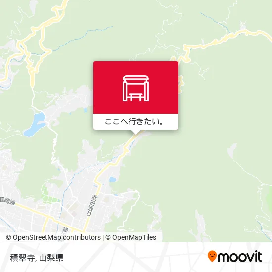 積翠寺地図