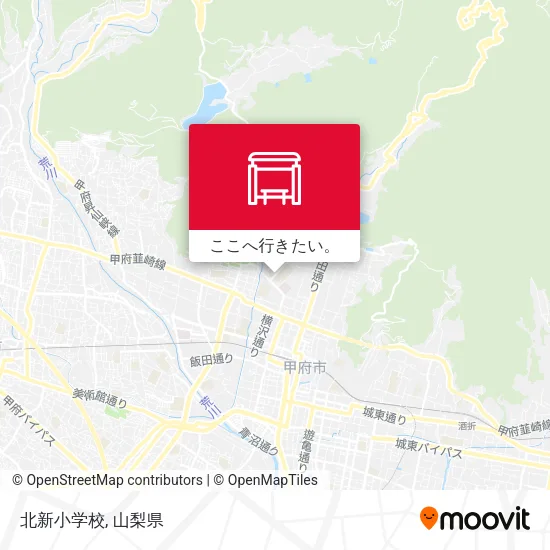 北新小学校地図