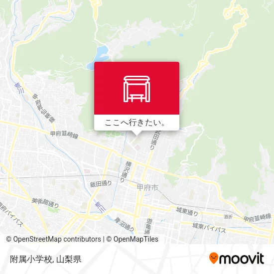 附属小学校地図