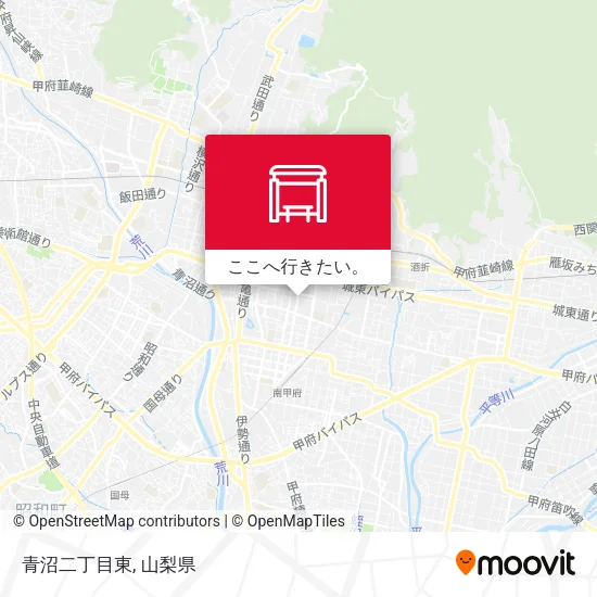 青沼二丁目東地図