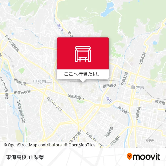 東海高校地図