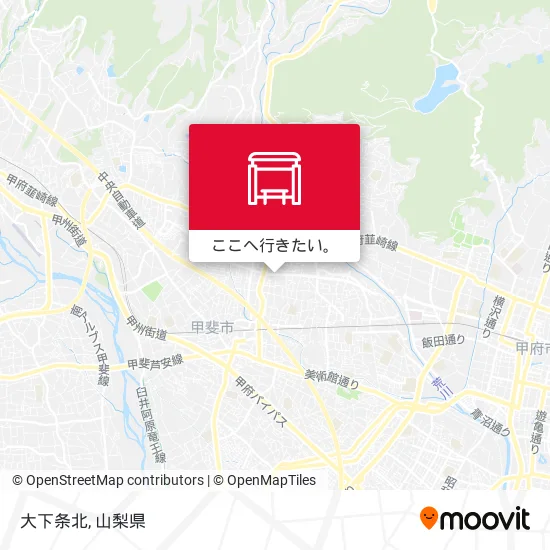大下条北地図