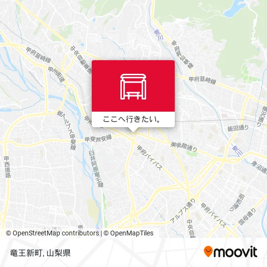 竜王新町地図