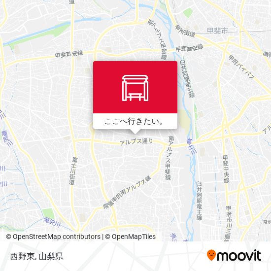 西野東地図