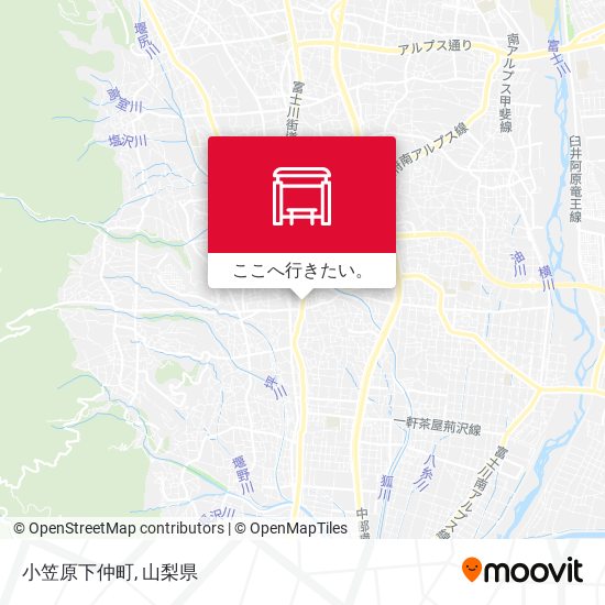 小笠原下仲町地図