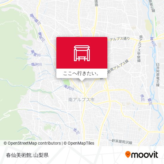 春仙美術館地図