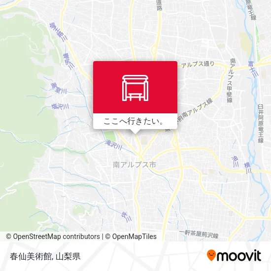 春仙美術館地図