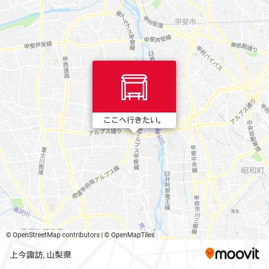 上今諏訪地図