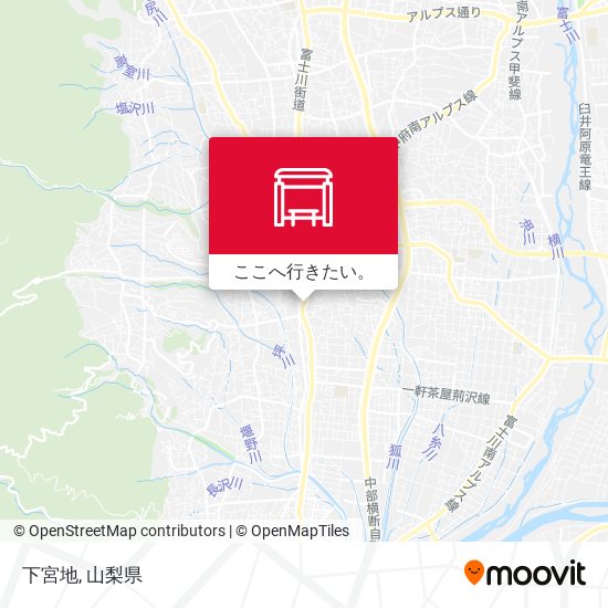 下宮地地図
