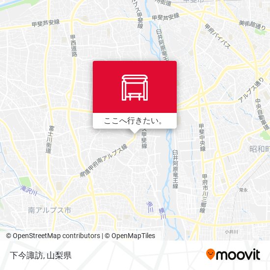 下今諏訪地図