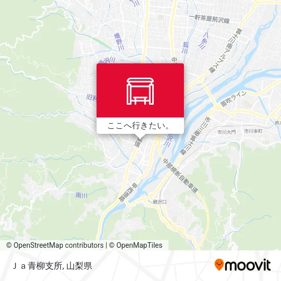 Ｊａ青柳支所地図