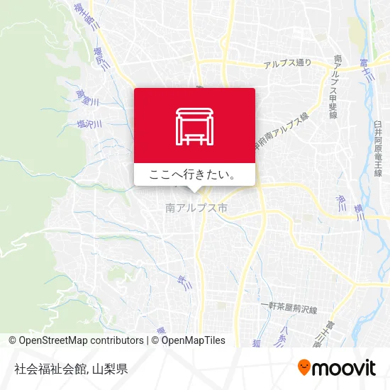 社会福祉会館地図