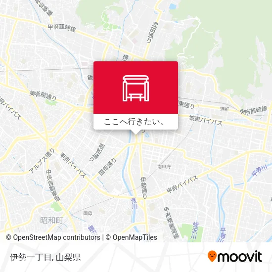伊勢一丁目地図