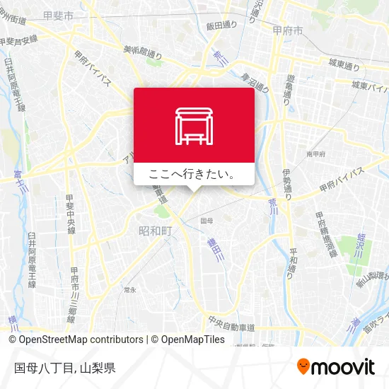 国母八丁目地図