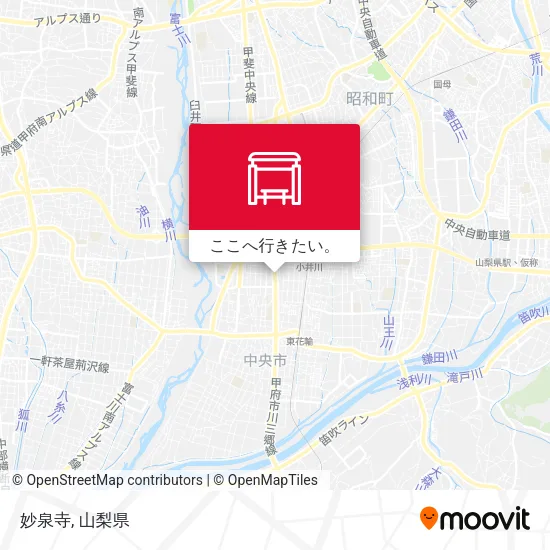 妙泉寺地図