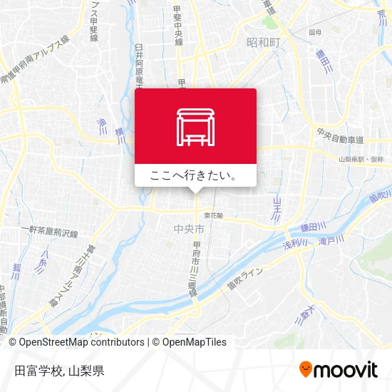 田富学校地図