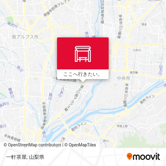 一軒茶屋地図