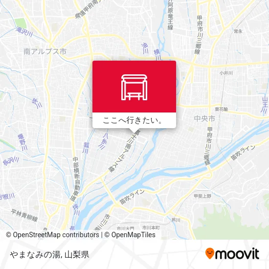 やまなみの湯地図