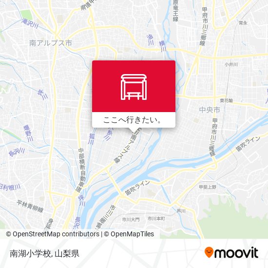 南湖小学校地図