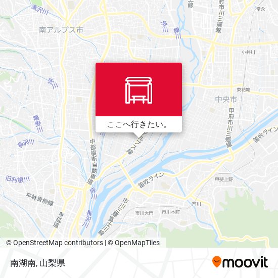 南湖南地図