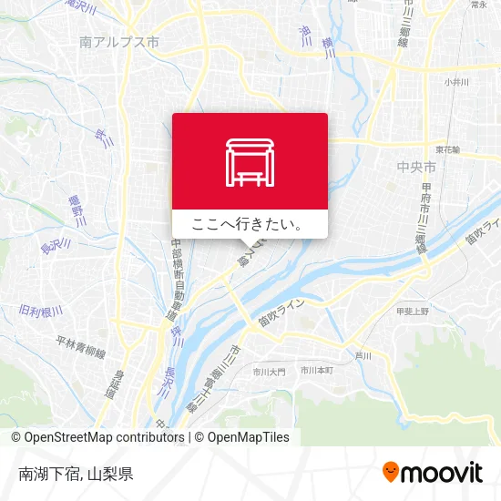 南湖下宿地図