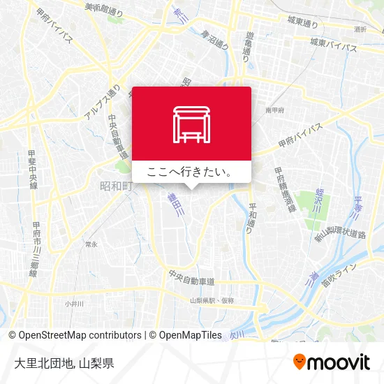大里北団地地図