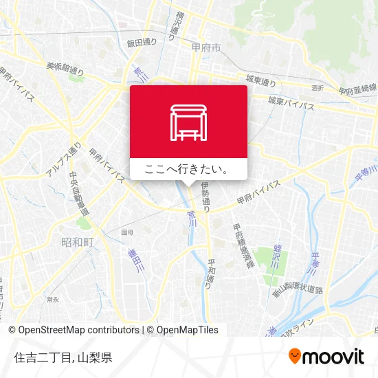 住吉二丁目地図