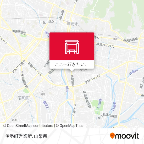 伊勢町営業所地図