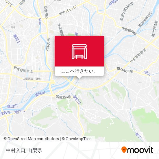 中村入口地図