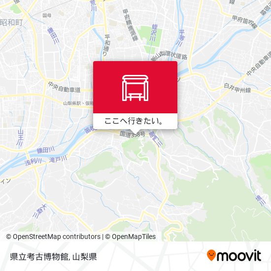 県立考古博物館地図