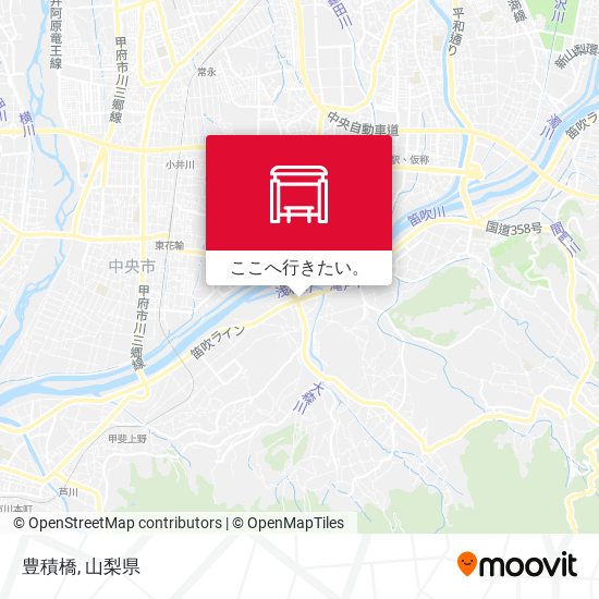 豊積橋地図