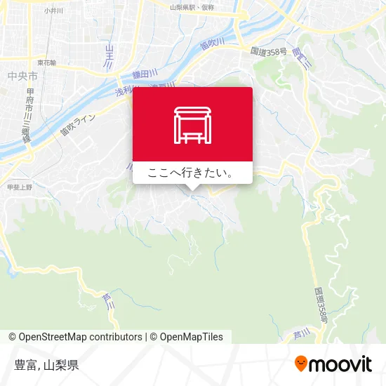 豊富地図