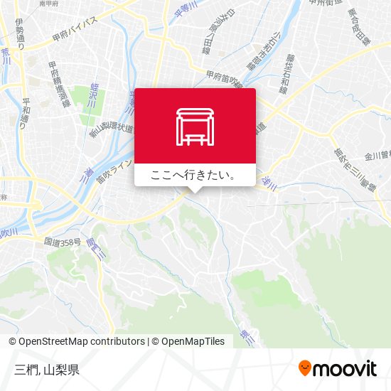 三椚地図