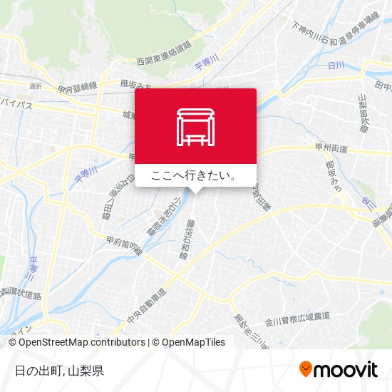 日の出町地図