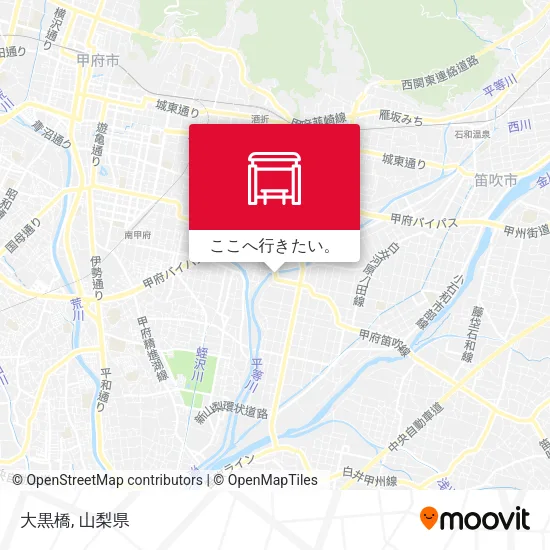大黒橋地図