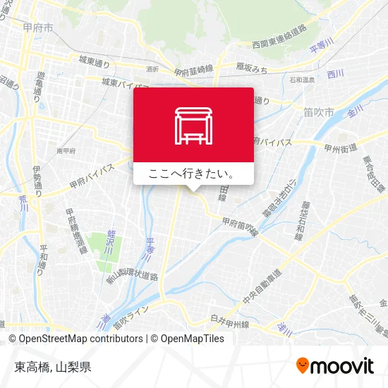 東高橋地図