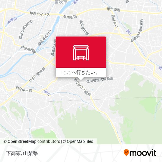 下高家地図