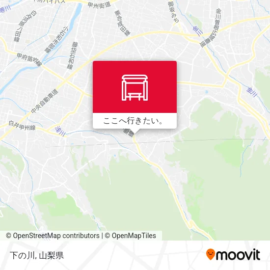 下の川地図