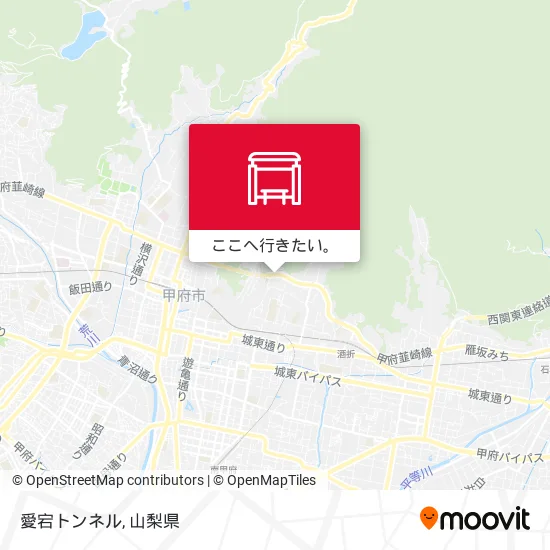 愛宕トンネル地図