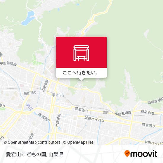 愛宕山こどもの国地図