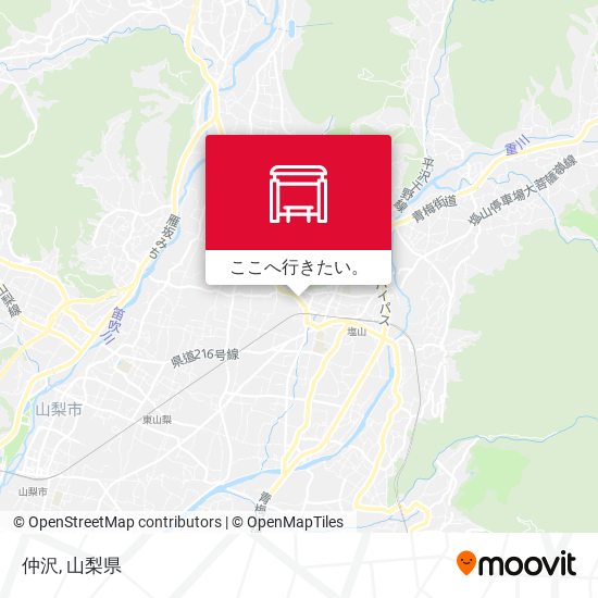 仲沢地図