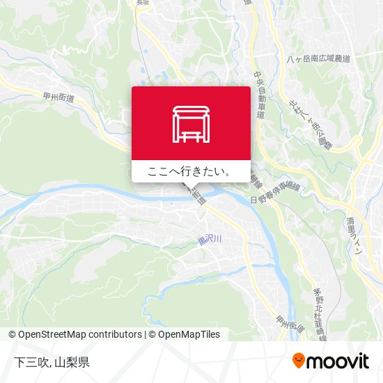 下三吹地図